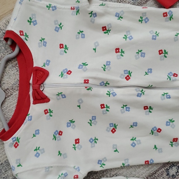 The Beaufort Bonnet Company Girls Noelle Night Night Myers Park Floral Pajamas s - Picture 3 of 8